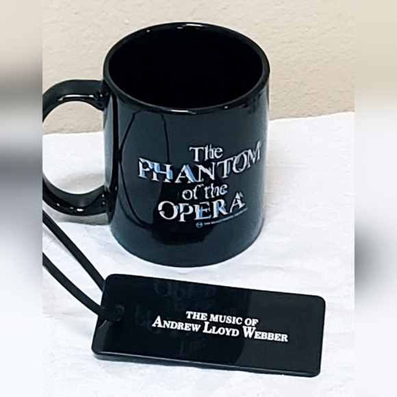 Other - Andrew Lloyd Webber Phantom Coffee mug and ID Tag